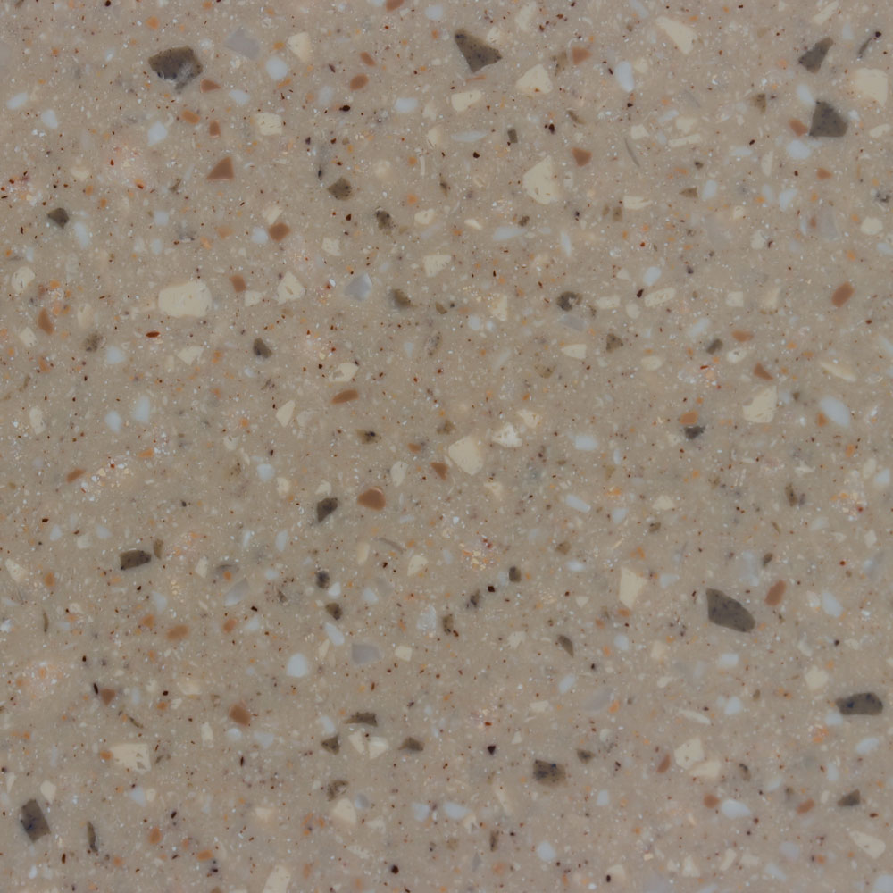 Surface solide acrylique 757A - Yorkshire Tan-Granite