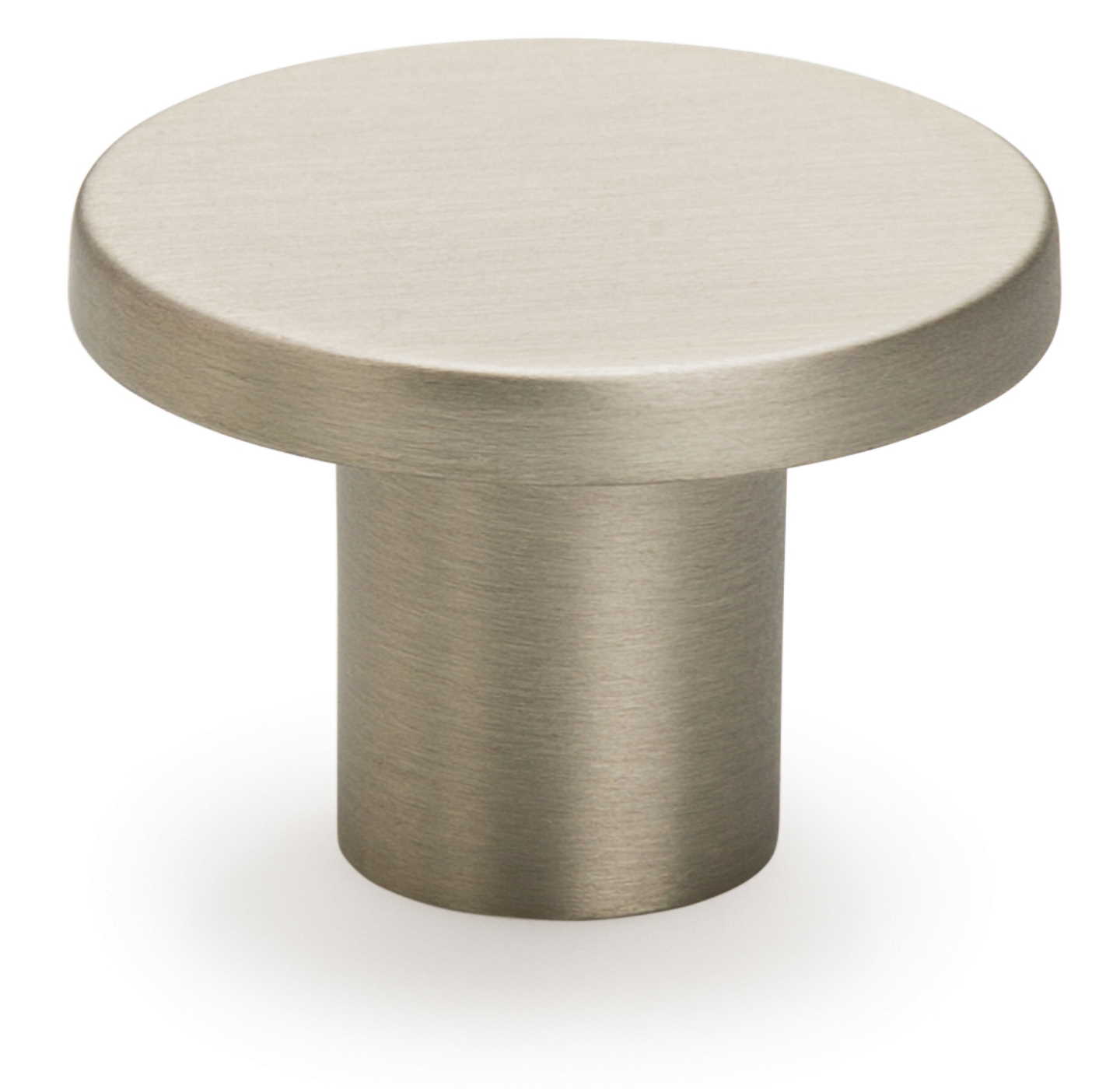 Bouton COMO V0168 nickel brossé 26 mm
