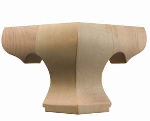 Patte Q-004 en érable