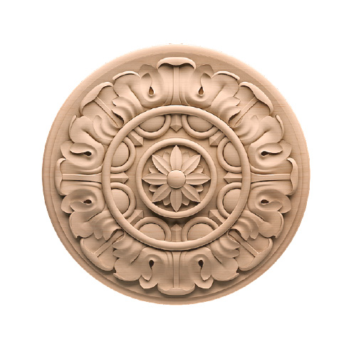 Rosette AED3 en érable