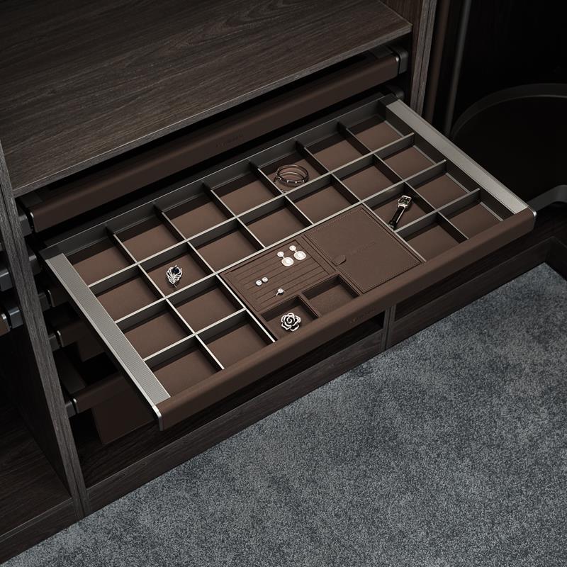 BV2.0 Brown accessories storage box 24''