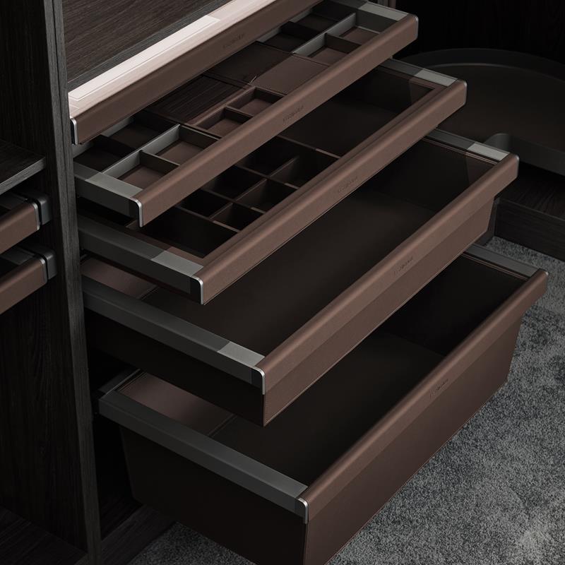 BV2.0 Brown beauty storage box 30''