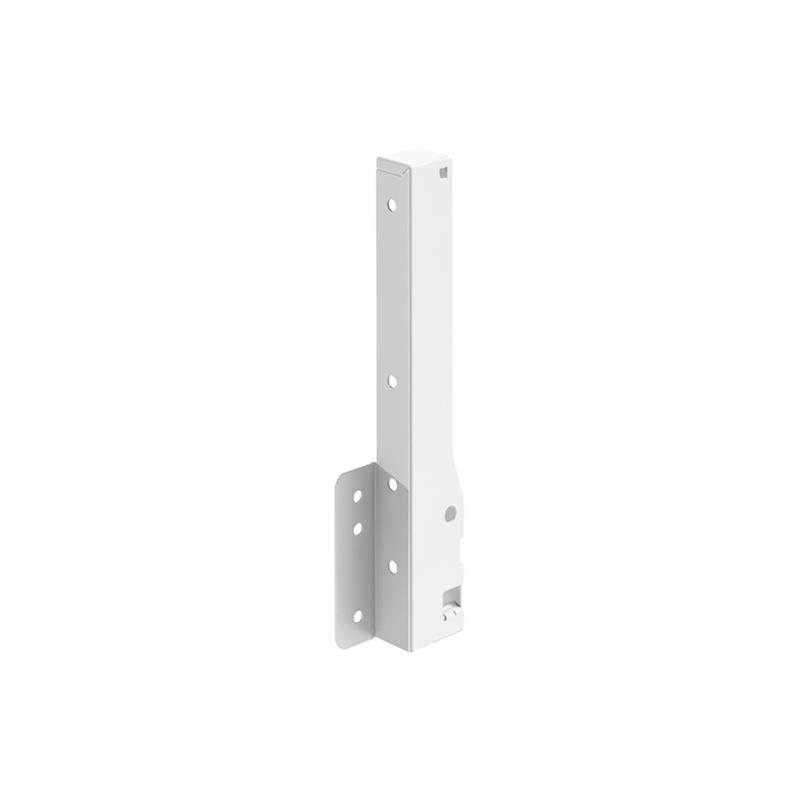 InnoTech Atira inset drawer front fixing bracket H176 white, left