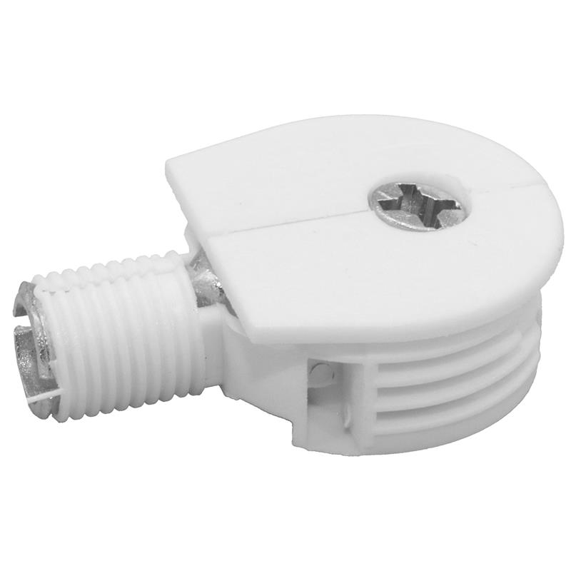 ''T'' connector white 25 mm / 10 mm