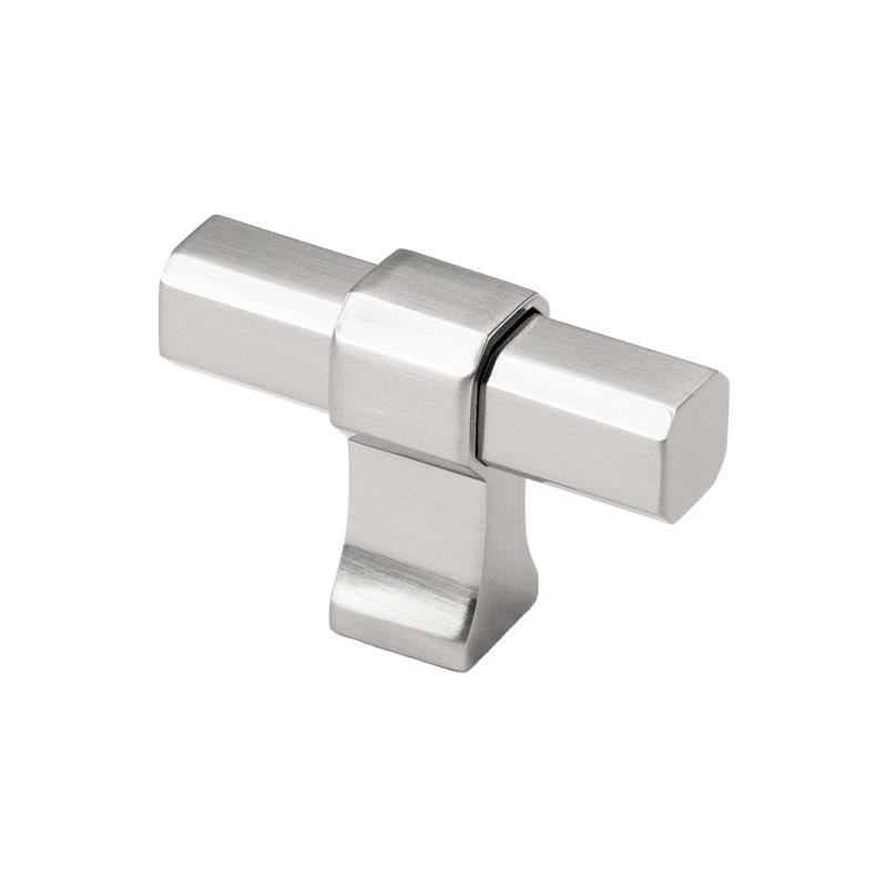 Bouton R4559 nickel brossé