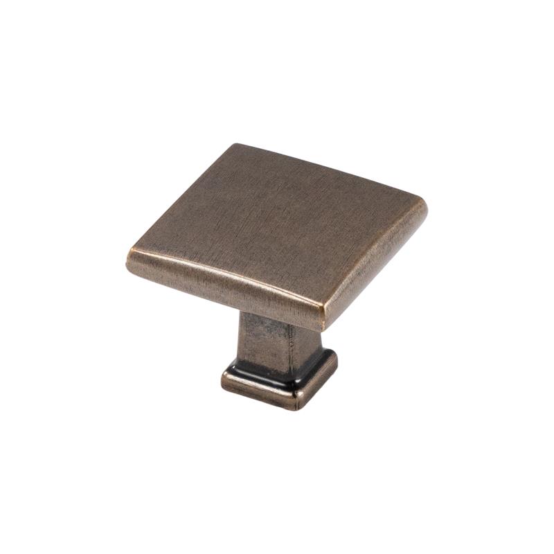 Bouton R7325 laiton brossé antique