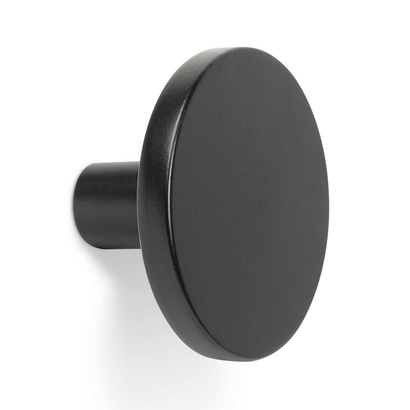 Image Bouton COMO V0168 noir mat 26 mm