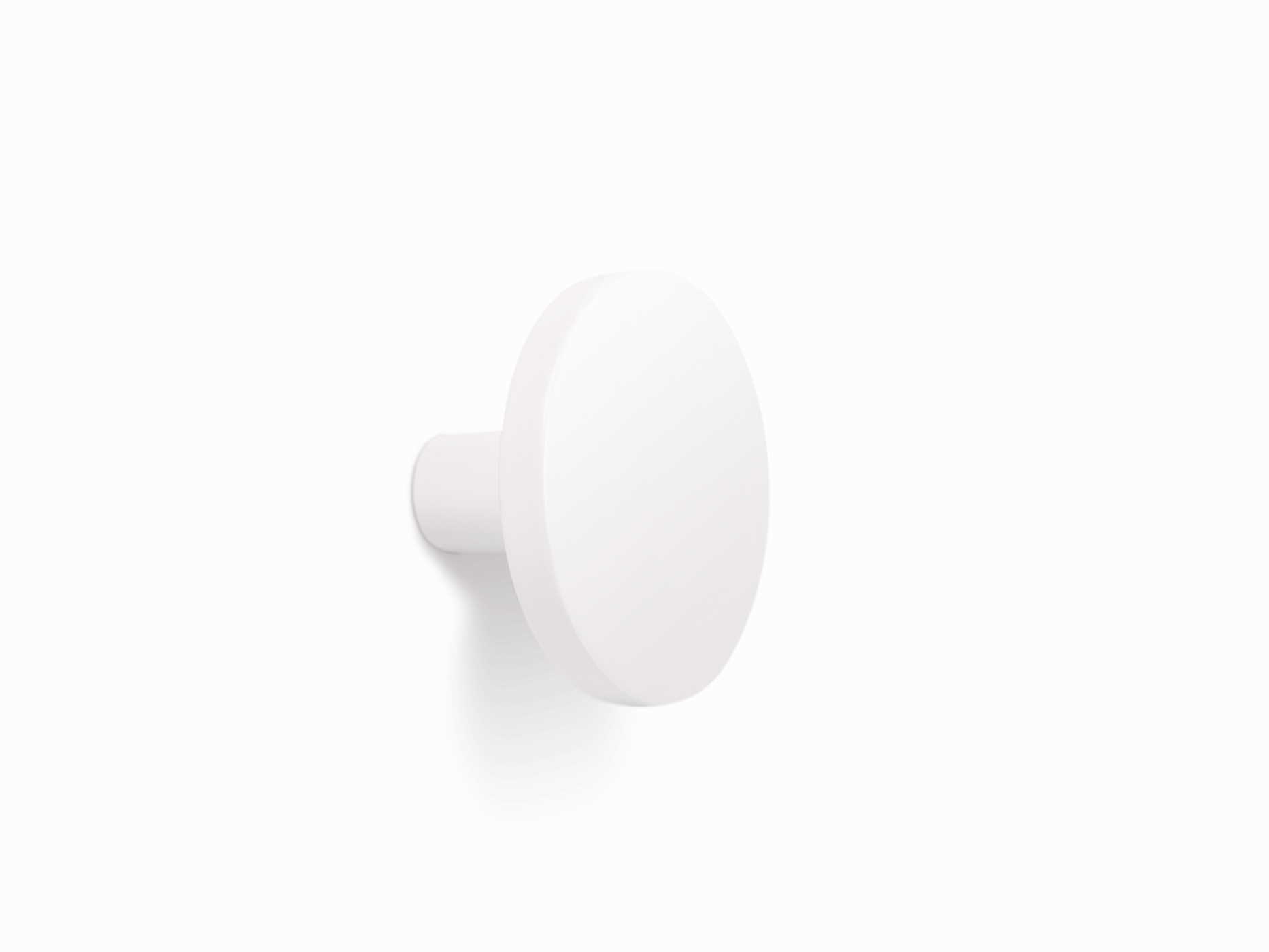 Knob COMO BIG V0168 matte white 41 mm