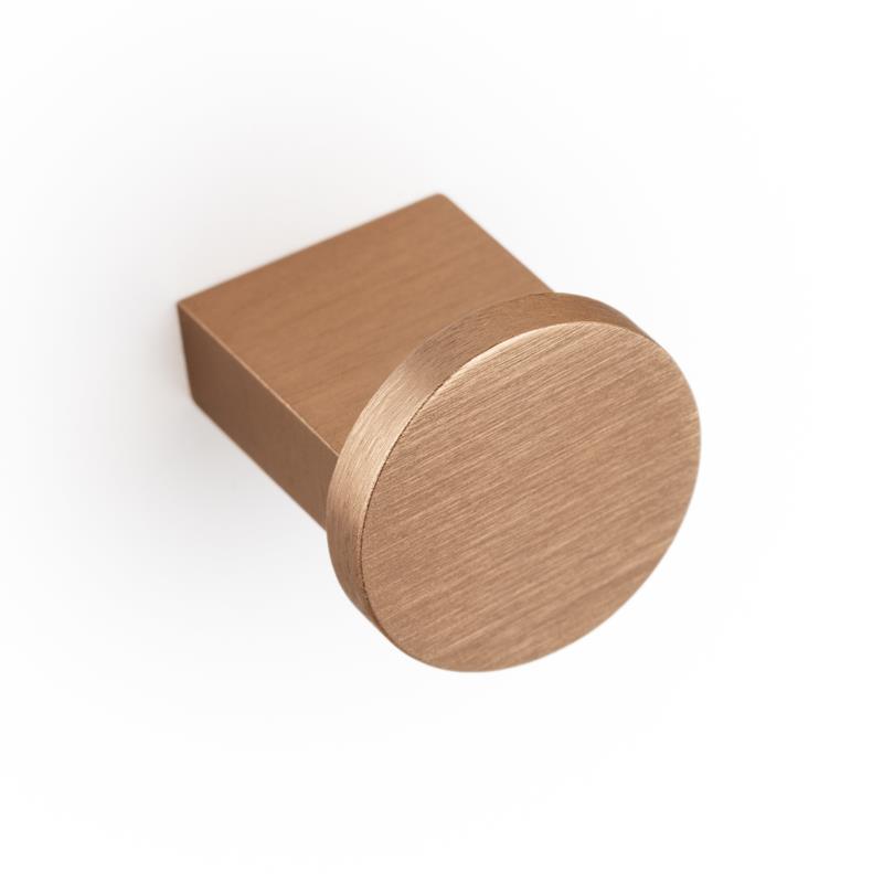 Image Knob NEXX V0578 brushed brass cava 25 mm