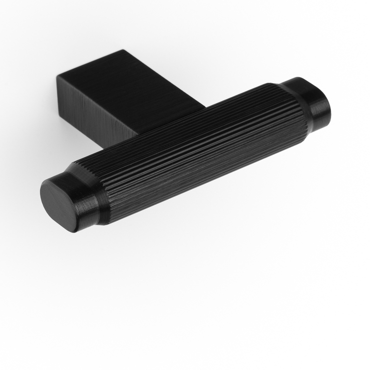 Bouton V0676 BROOKLYN noir brossé