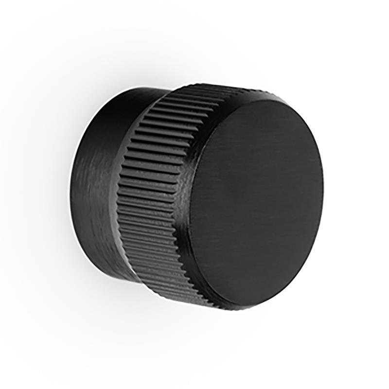 Knob BROOKLYN BIG V0677 brushed black 40 mm