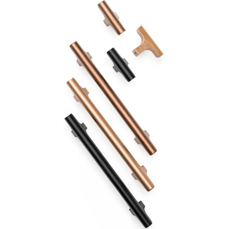 Poignée V0686 HINOKI laiton cava brossé 160 mm