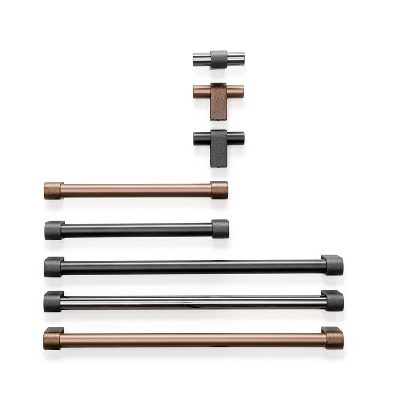 Poignée V0700 CASEY noir lave texturé + noir mat 320 mm