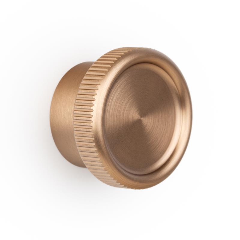 Knob BOTO V0710 brushed brass cava 45 mm