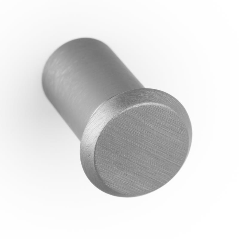 Knob FASE V0712 stainless steel finish 23 mm
