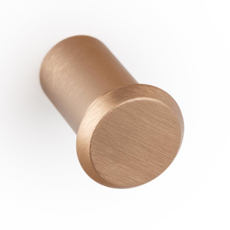 Knob FASE V0712 brushed brass cava 23 mm