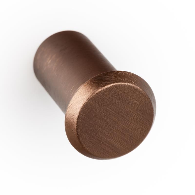 Knob FASE V0712 brushed bronze 23 mm