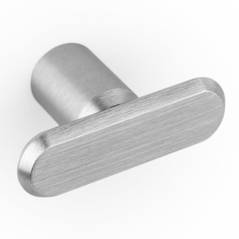 Knob FASE V0712 stainless steel finish 52 mm