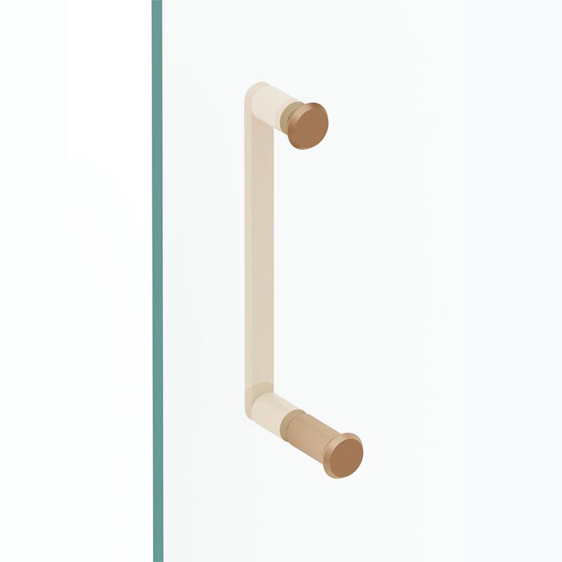 Shower knob FASE V0713 brushed brass cava 23 mm