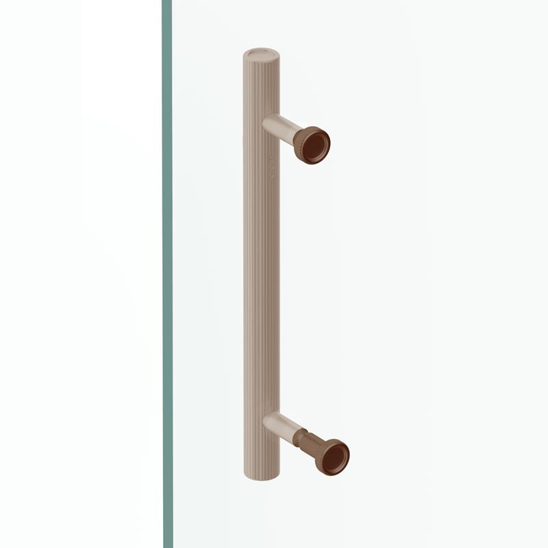 Shower knob BOTO V0719 brushed bronze 18 mm