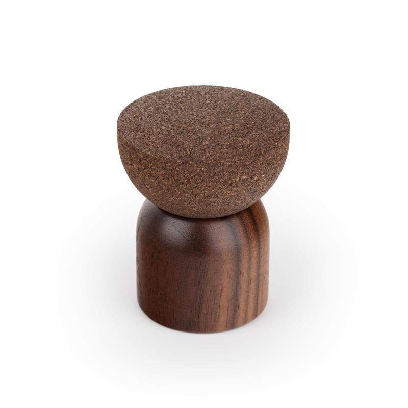 Door stopper PIECE V8015 48 mm walnut