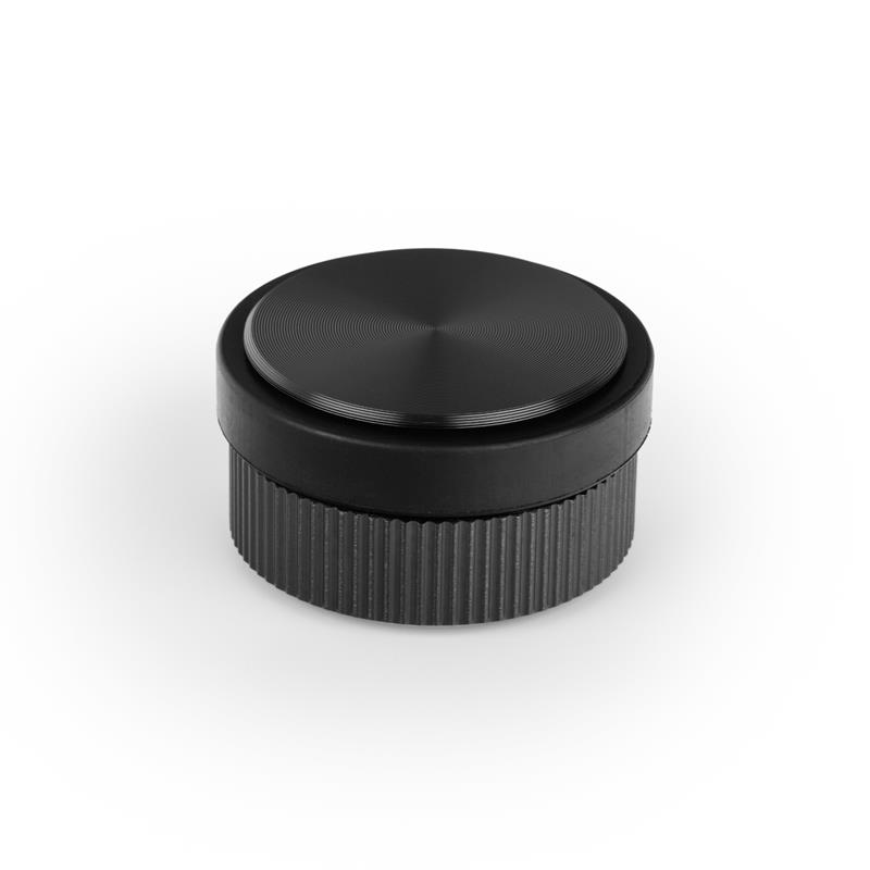 Door stopper BROOKLYN V8021 titanium black 62 mm