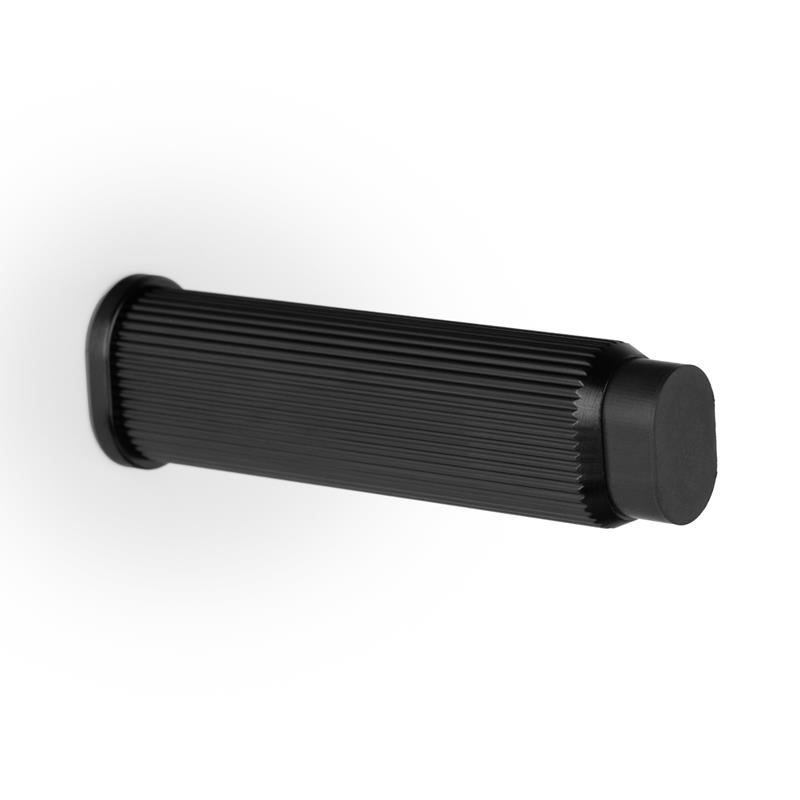 Door stopper BROOKLYN WALL V8022 brushed black 103 mm