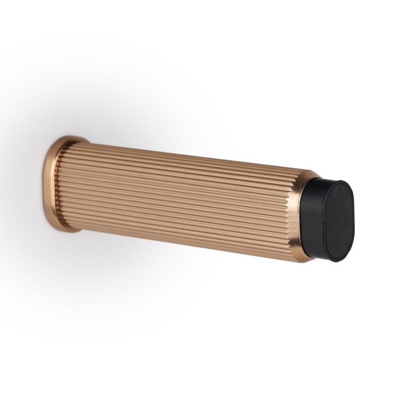 Door stopper BROOKLYN WALL V8022 brushed brass cava 103 mm