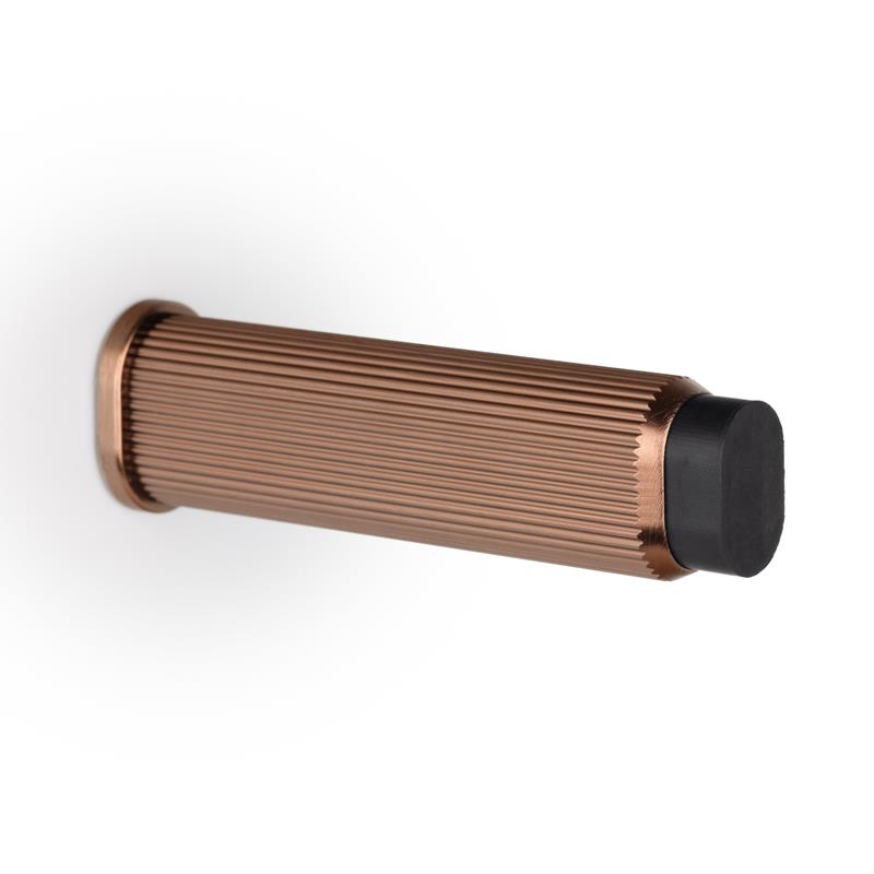Door stopper BROOKLYN WALL V8022 brushed bronze 103 mm