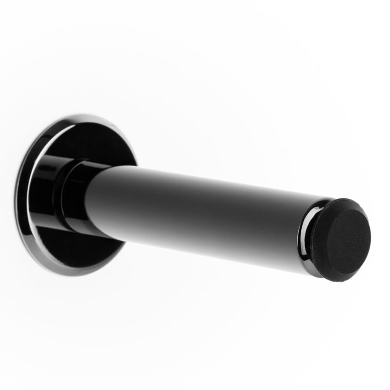 Door stopper FASE WALL V8023 PVD polished titanium black 101 mm
