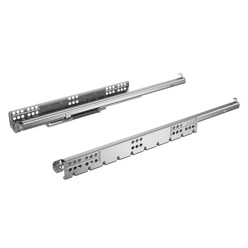 Coulisse à sortie partielle Quadro 25 2D   S (25 kg) avec  Silent System,   300 mm,   à gauche et à droite