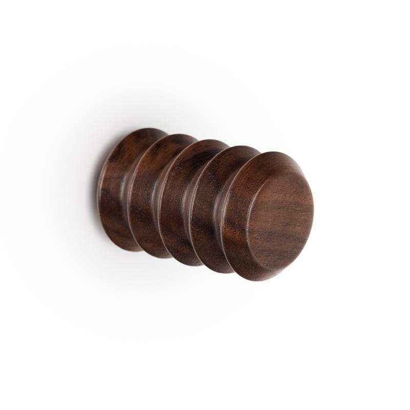 Hook PULSE V7040 walnut 28 mm