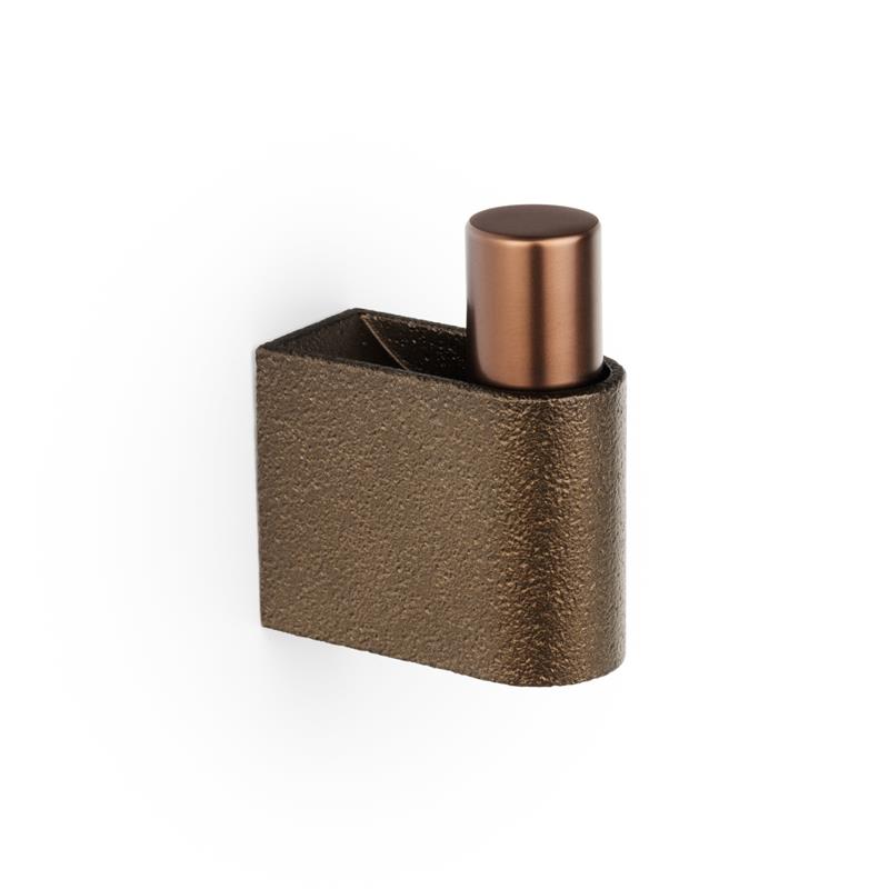 Hook CASEY V7043 textured metallic brown/matte bronze