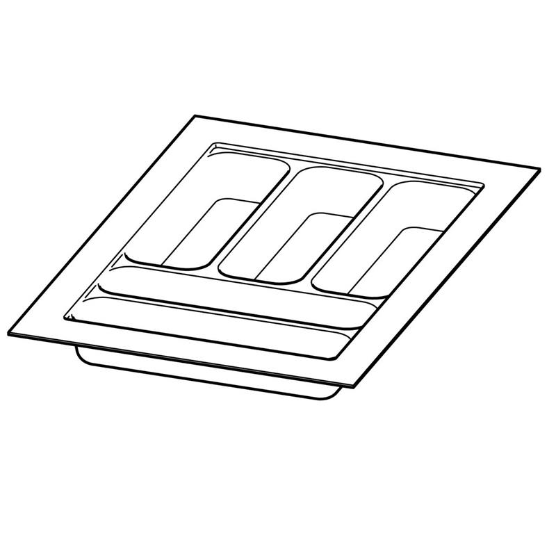 Diviseur OrgaTray 440 anthracite 301 - 350 mm