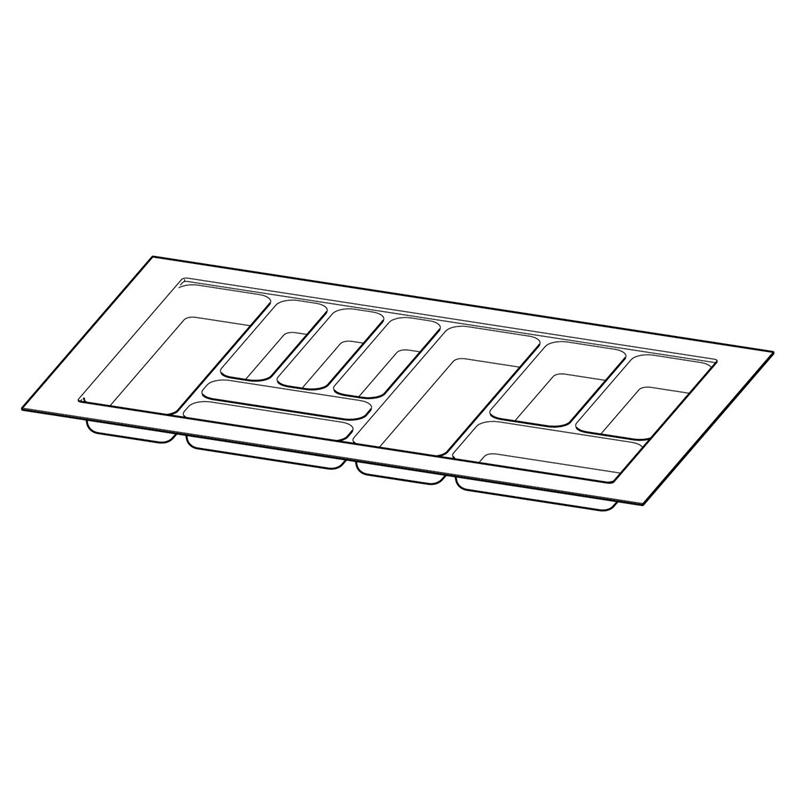 Diviseur OrgaTray 440 blanc 801 - 900 mm