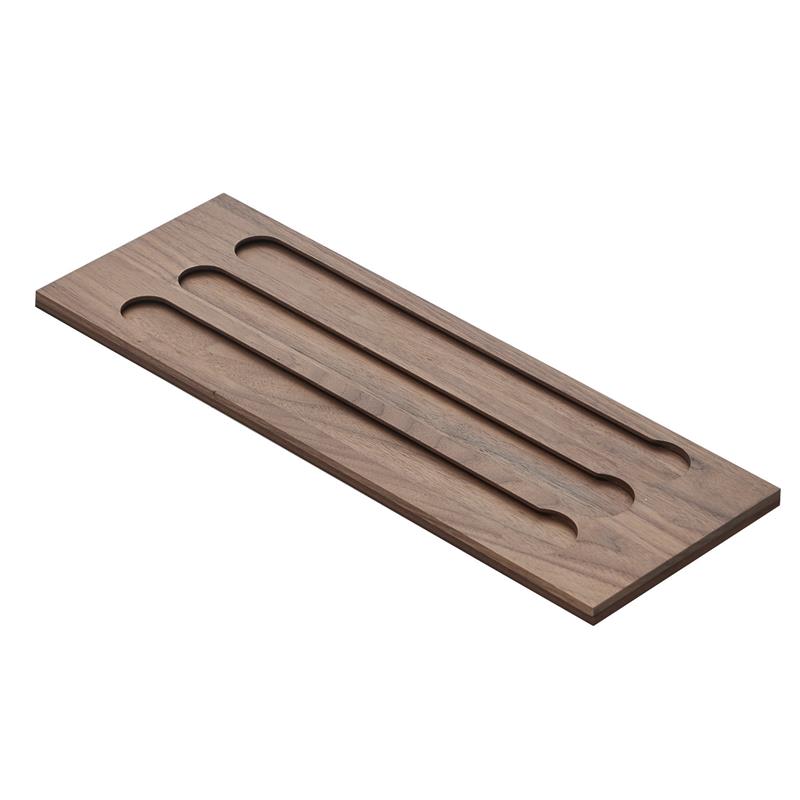 Signature divider coffee capsule insert black walnut