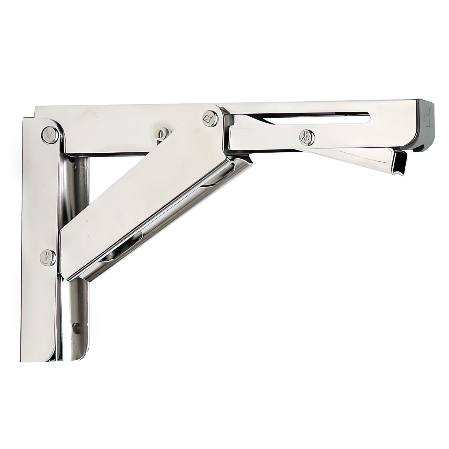 Folding bracket 200 mm - 304 stainless steel