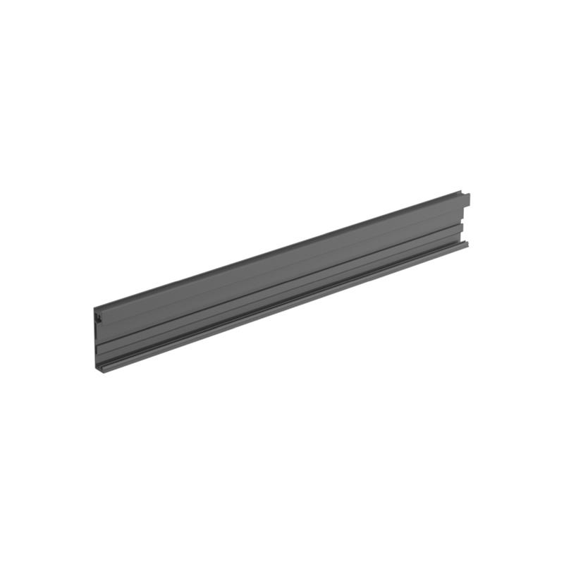 Profil avant de façade intérieure personnalisable AvanTech You anthracite H187 2000mm