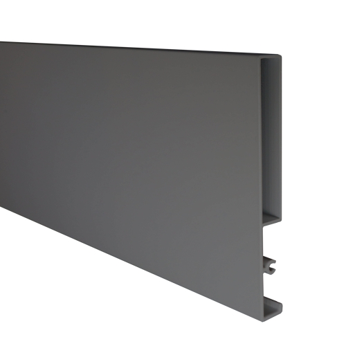 Image Profil avant de façade intérieure R13 EVO anthracite 1200 mm