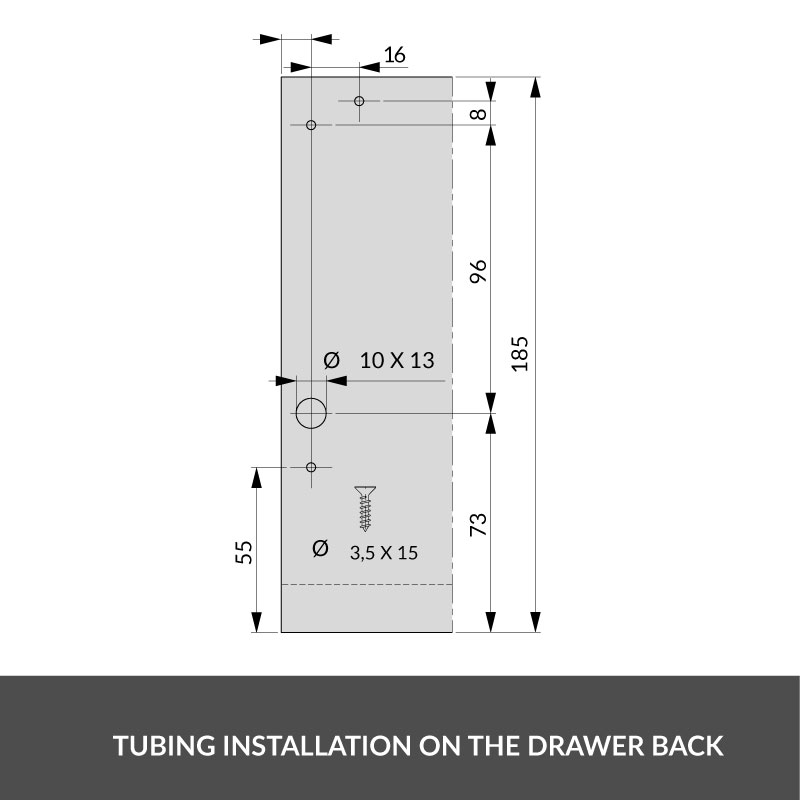 Tube fixing