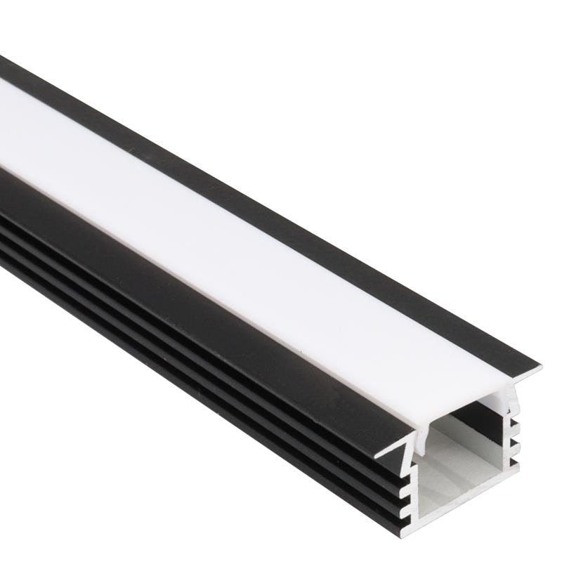 Opalin diffusor for surface mounted or recessed profile 80"