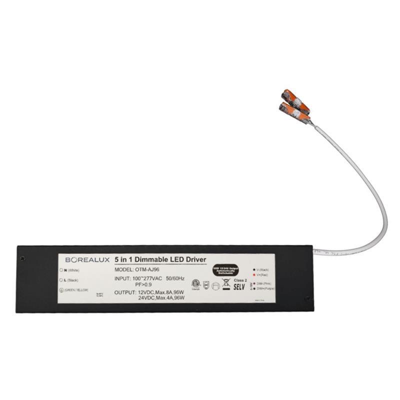 Dimmable power supply 12V and 24V 96W