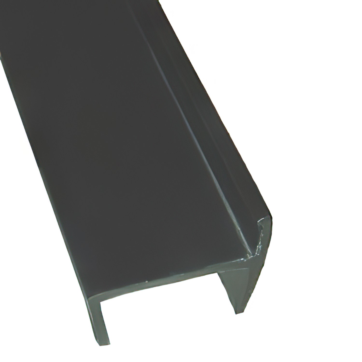 Black plastic file rail - 5/8 po drawer side