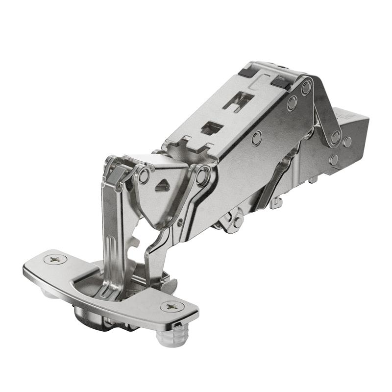 Sensys 8657i 165° full overlay hinge 45 mm, with dowels
