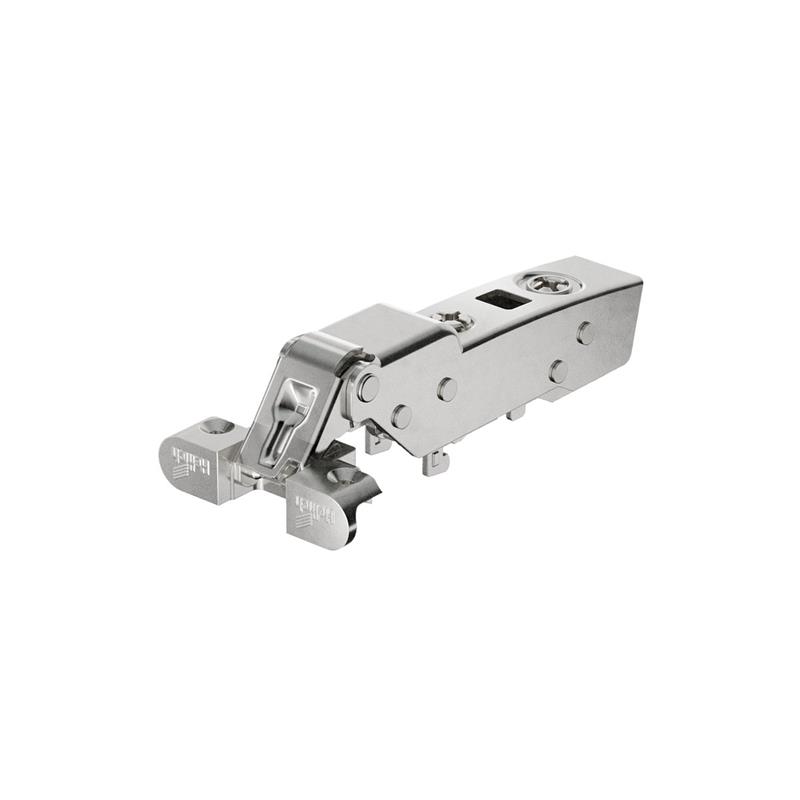 Sensys 8668 aluminum frame free swing half overlay hinge