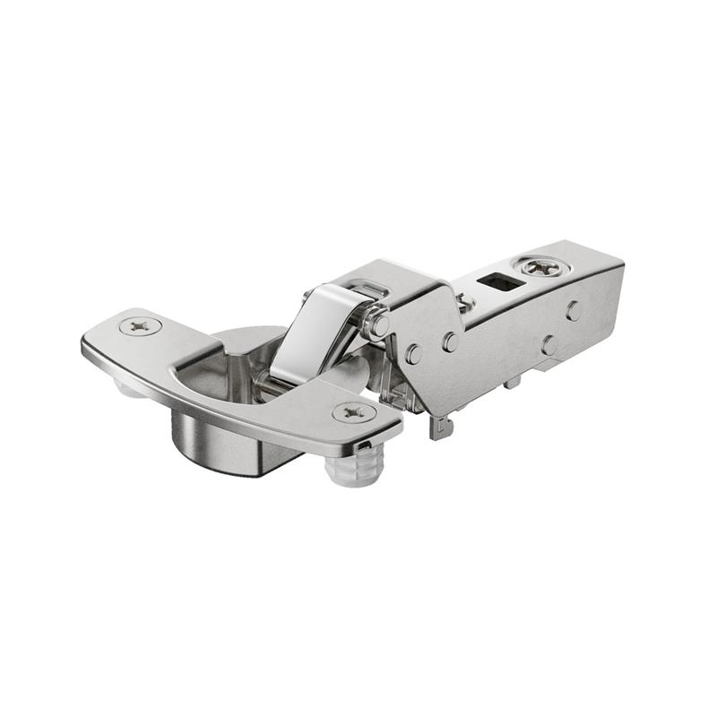 Sensys 8631i inset hinge soft-close 52 mm for thick door, with dowels