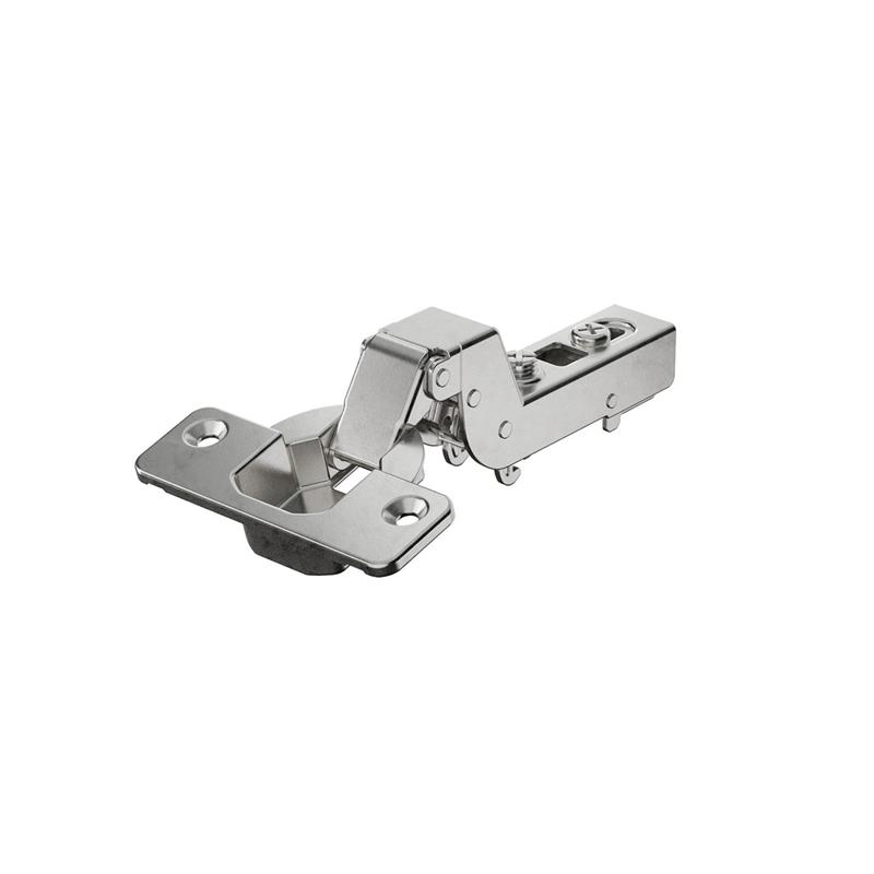 Charnière Veosys inox 105° amortisseur porte intérieure complet à visser 52 mm