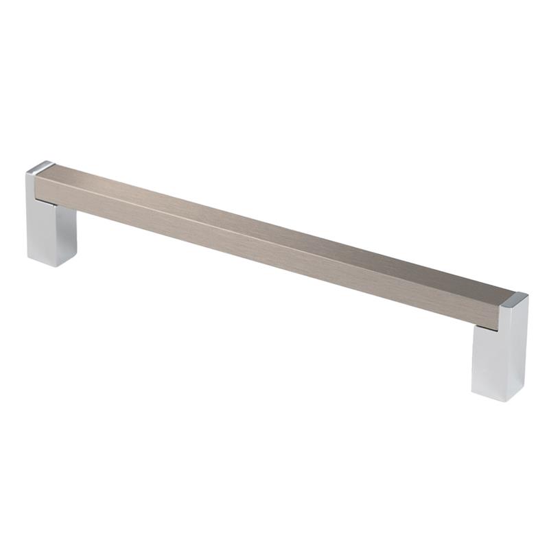 Image Handle R2004 chrome and brushed nickel 160 mm