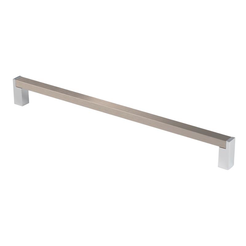 Image Handle R2004 chrome and brushed nickel 256 mm