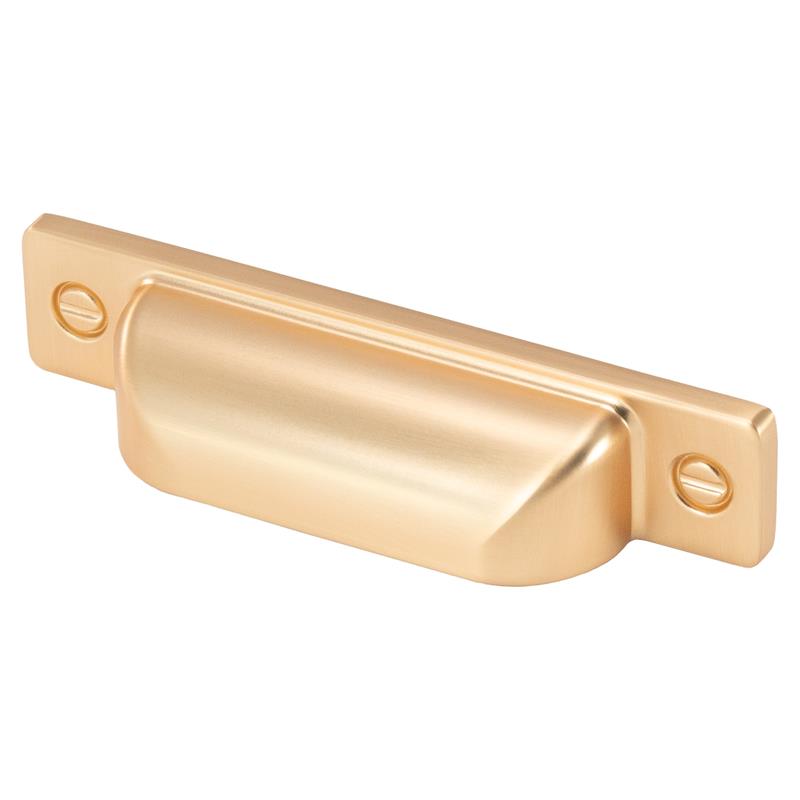 Image Poignée R3817 laiton brossé 96 mm